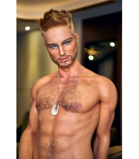Irontech Kevin 176 cm Male Full Silicone Sex Doll - Realistic & Durable
